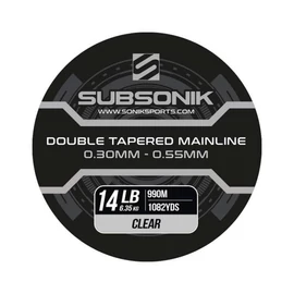 Sonik Felvastagodó Monofil Főzsinór SubDouble Tapered Main Line Clear 990m (3x330cm)