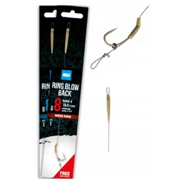 Nash Előkötött Előke Tube Blow Back Rig