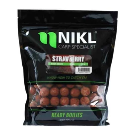 Nikl Ready Boilies Strawberry 250g - 20mm