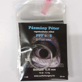 Pázmány Péter PPF0 - Shimano 100% Fluorocarbon Előke (50cm) - 0,35mm (7,3kg)