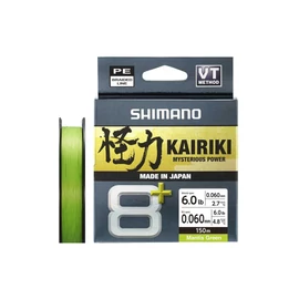 Shimano Fonott Zsinór Line Kairiki 8+ (150m, Mantis Green)