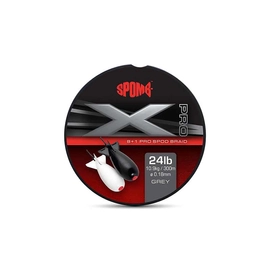 Spomb Fonott Zsinór X Pro Braid Grey 8+1 (300m) - 0,18mm (24lbs)