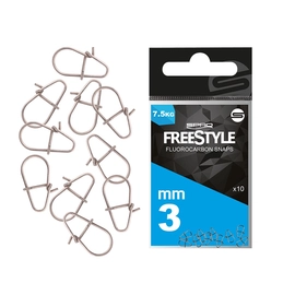 Freestyle Reload Stainless Fluorocarbon Snap Kapocs