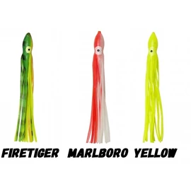 Madcat Gumipolip A-Static Octopuses (15cm) - FTG/Yellow/Marlboro