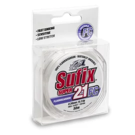 Sufix Super 21 Fluoro Clear Fluorocarbon Zsinór