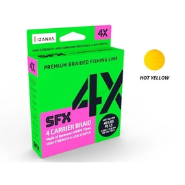 Sufix SFX 4X Hot Yellow Fonott Zsinór (135m)