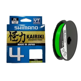 Shimano Fonott Zsinór Kairiki 4 Mantis Green (150m)