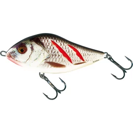 Salmo Slider Floating Wobbler (7cm) - Wounded Real Grey Shiner