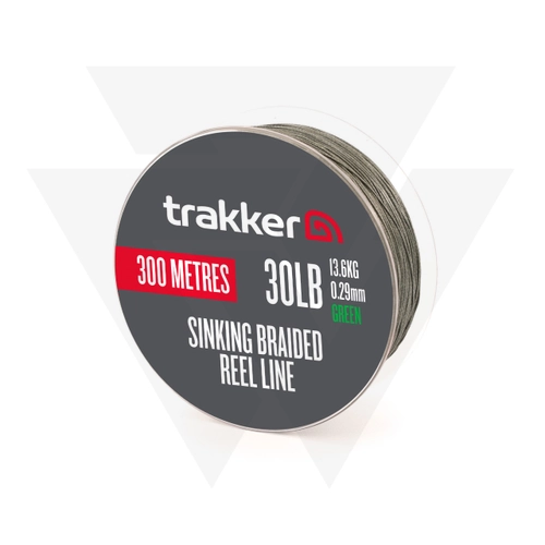 Trakker Fonott, Süllyedő Főzsinór Sinking Braid Reel Line (300m) - 40Lb, 18,1kg, 0,33mm