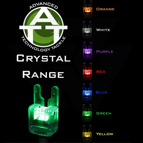ATTs Crystal Illuminated Wheel Bite Alarms Elektromos Kapásjelző - Green (Zöld)