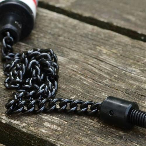 Solar Tackle Black Stainless Chain 9inch Fekete Rozsdamentes Swinger Lánc