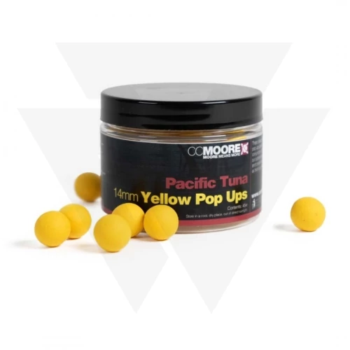 CC Moore Pacific Tuna Yellow Pop Up - 14mm