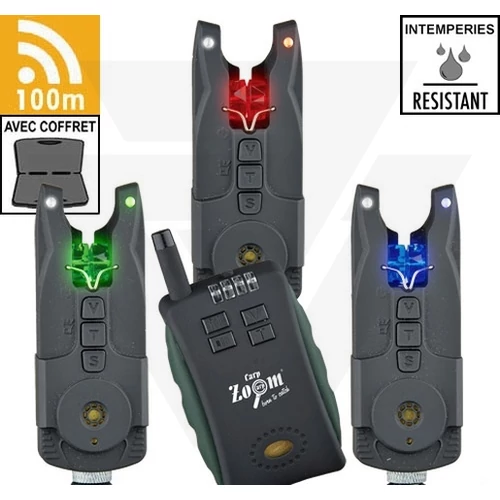Carp Zoom "Hatodik érzék" 3+1 Elektromos Kapásjelző Szett