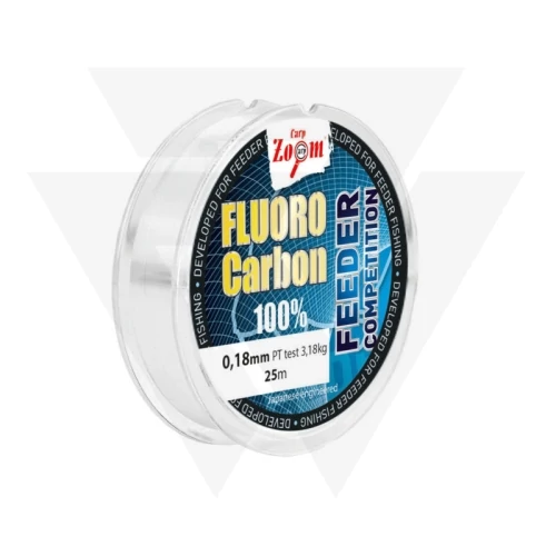 Carp Zoom Feeder Competition 0,18mm, 3,18kg, 25m Fluorocarbon előke