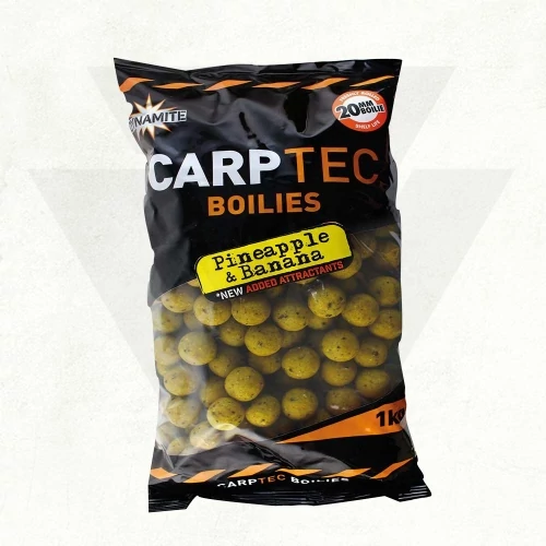 Dynamite Baits CarpTec Pineapple & Banana Bojli (2kg/20mm)