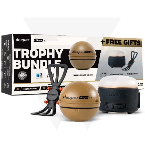 Deeper Okos Halradar Smart CHIRP+ 2.0 Trophy Bundle 2022