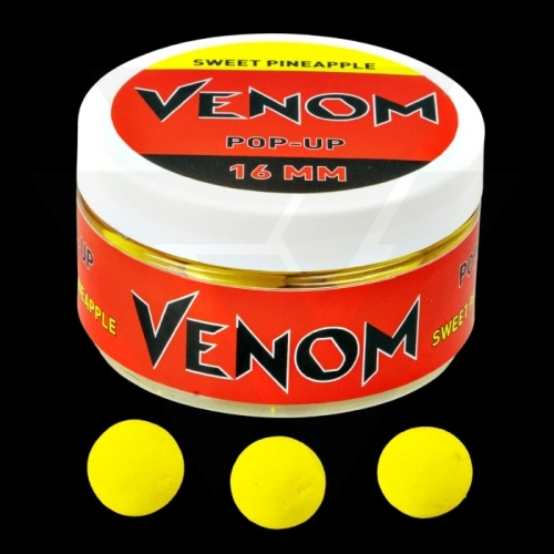 Feedermánia Venom Pop-Up Boilie (16mm) - Sweet Pineapple
