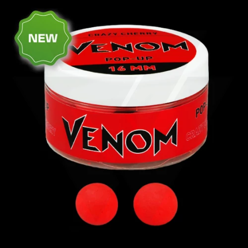 Feedermania Venom Pop-Up (16mm) - Crazy Cherry