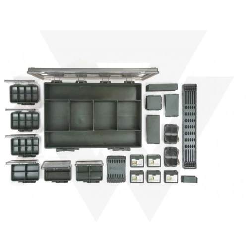 FOX F Box Deluxe Set Large Double Kétoldalas Szerelékes Doboz