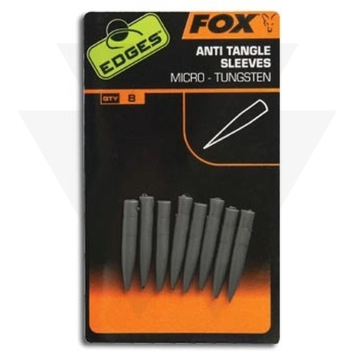 FOX Ólombetétes Gubancgátló Gumihüvely Edges Tungsten Anti-tangle Sleeve Micro