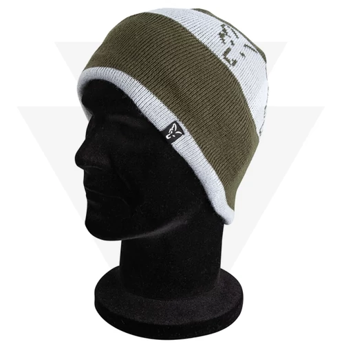 FOX Green & Silver Beanie Kötött Sapka