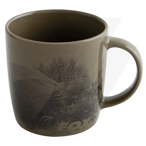Fox Ceramic Mug Scenic Kerámia Bögre