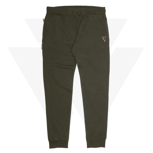 FOX Collection Green & Silver Lightweight Jogger Vékony Melegítő Nadrág