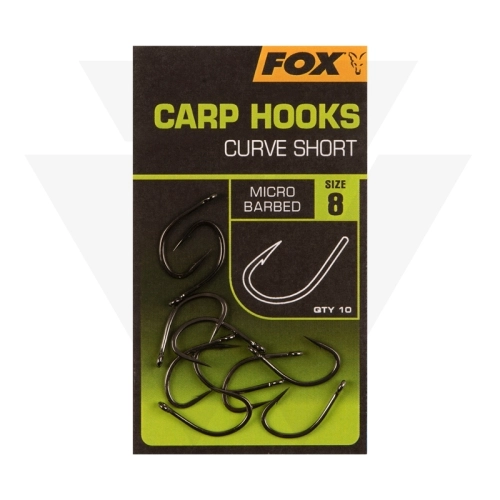 FOX Horog Carp Hooks Curve Shank Short