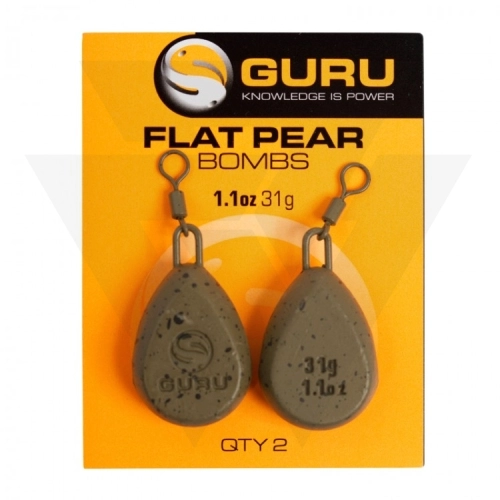 Guru Flat Pear Bomb Feeder Ólom