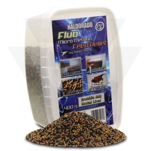 Haldorádó Fluo Micro Method Feed Pellet