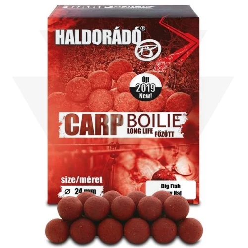 Haldorádó Bojli Carp Boilie Főzött Nagy Hal