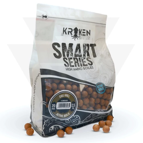 The Kraken Baits Smart Series Chili Krill Active Boilie (2,5kg)