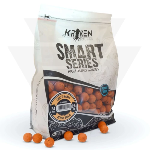 The Kraken Baits Smart Series Crazy Mango Active Boilie (2,5kg)