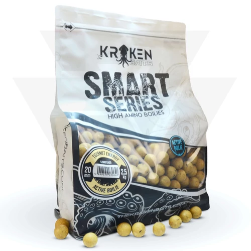 The Kraken Baits Smart Series Tigernut Energy Active Boilie (2,5kg)