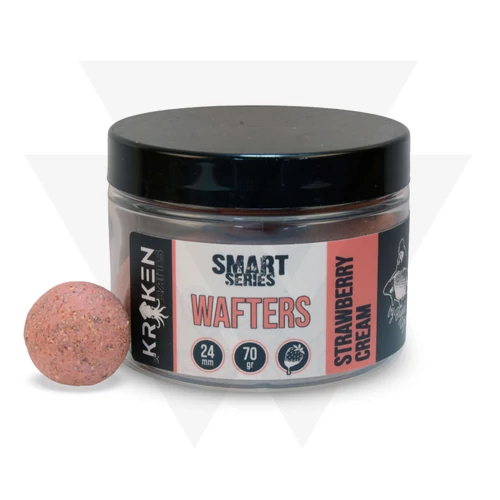The Kraken Baits Smart Series Strawberry Cream Wafters