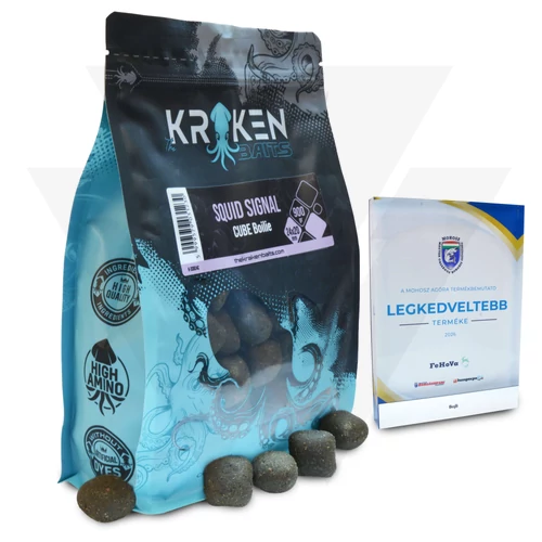 The Kraken Baits Squid Signal Shelf Life Boilie Cube
