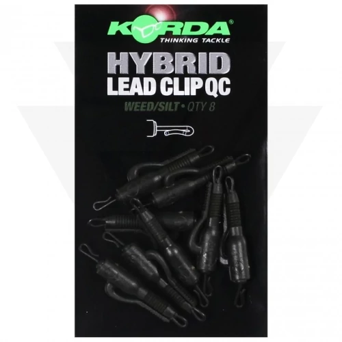 Korda QC Hybrid Lead Clip Speciális Ólomklipsz (Gravel / Clay)