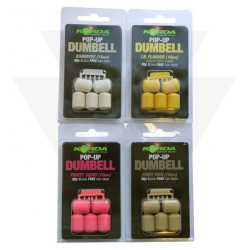 Korda Pop-up Dumbell Lebegő Gumicsali