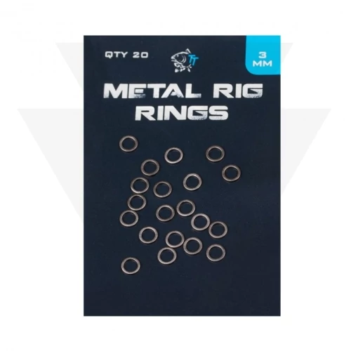 Nash Metal Rig Rings Acélkarika