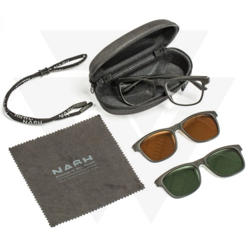 Nash Mag-Optix Sunglasses Cserélhető Lencsés Polarizált Napszemüveg