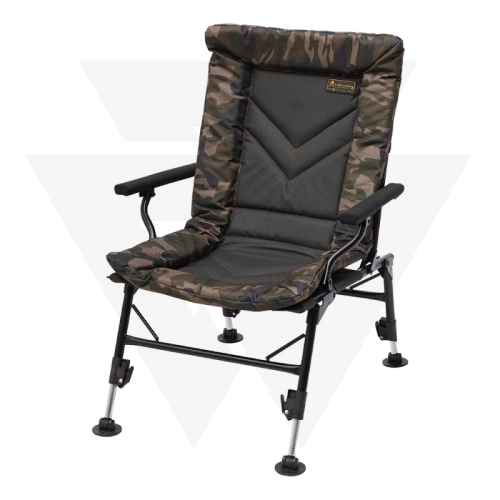 Prologic Avenger Comfort Camo Chair W/Armrests & Covers Szék