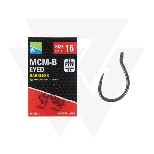 Preston MCM-B Eyed Hooks Horog