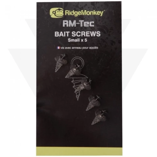 RidgeMonkey RM-Tec Hook Ring Bait Screw Nagykarikás Csalicsavar