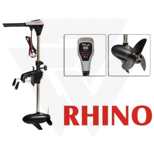 Rhino BLX70 LB Kefe Nélküli Elektromos Csónakmotor (12V)