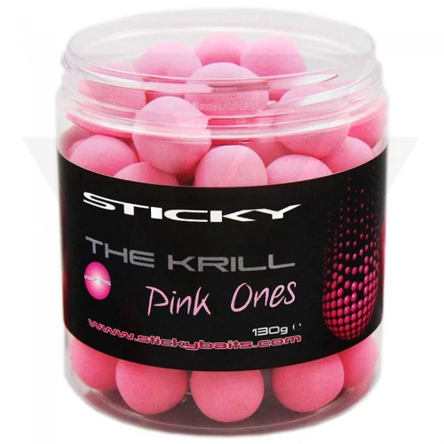 Sticky Baits The Krill Pink Ones Wafters Kiegyensúlyozott Csalizó Bojlik (16mm)