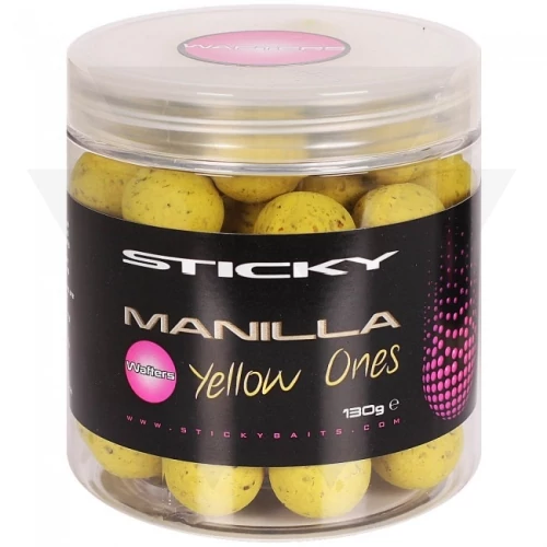 Sticky Baits Manilla Yellow Ones Wafters Kiegyensúlyozott Csalizó Bojlik (16mm)