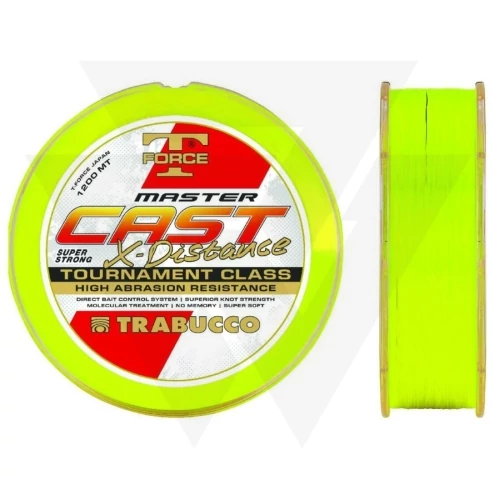 Trabucco Távdobó Monofil Zsinór T-Force XPS Master Cast Hi-Viz Yellow