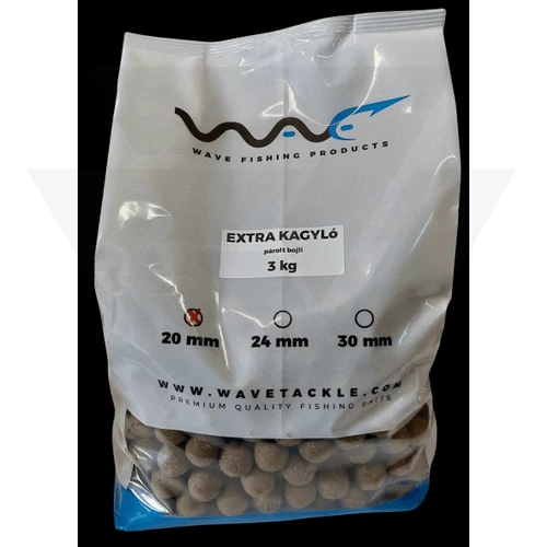 Wave Product Párolt bojli Extra Kagyló (3kg)