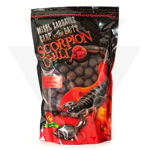 Zadravec Baits Scorpion Chili Boilies Bojli (24mm/1kg)