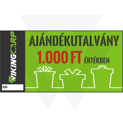 VikingCarp ajándékutalvány 1.000 Ft értékben
